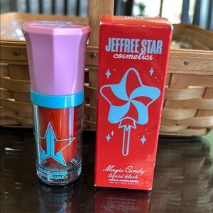 Jeffree Star Cosmetics Liquid Blush in Red with Pink Cap
